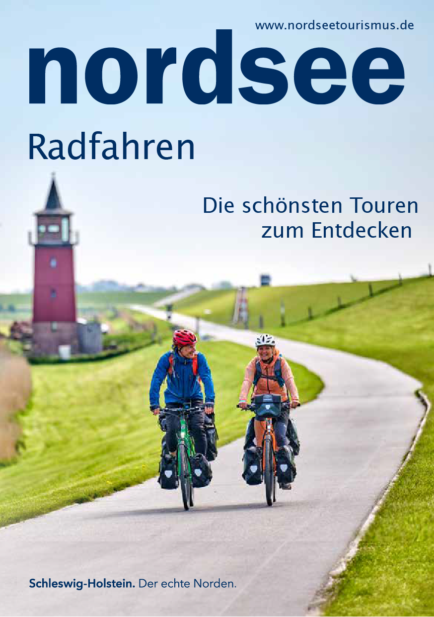 Prospekt "Radfahren an der Nordsee"