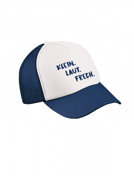 Küsten-Cap "Klein. Laut. Frech." für Kinder